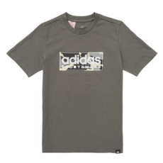 Adidas Rövid ujjú pólók Camo Linear Graphic T-Shirt Kids Szürke 7 / 8 éves