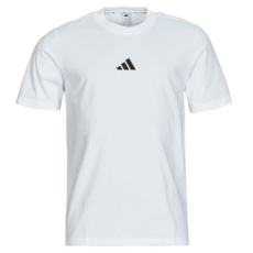 Adidas Rövid ujjú pólók Essentials Small Logo Single Jersey T-Shirt Fehér EU XXL