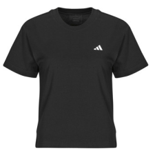 Adidas Rövid ujjú pólók Essentials Small Logo T-Shirt Fekete EU L női póló