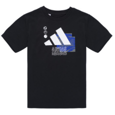 Adidas Rövid ujjú pólók JI9093 Fekete 7 / 8 éves