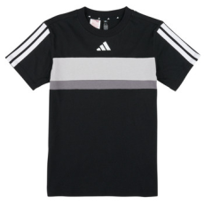 Adidas Rövid ujjú pólók Seasonal Essentials Tiberio 3-Stripes T-Shirt Kids Fekete 9 / 10 éves