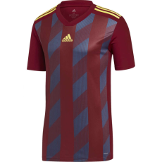 Adidas Striped 19 férfi póló, bordó/navy, S