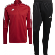 Adidas Tiro 21 Edzőruha gyerekeknek, piros/fekete, 128 férfi edzőruha
