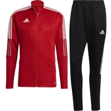 Adidas Tiro 21 Track férfi tréningruha, piros/fekete, 2XL