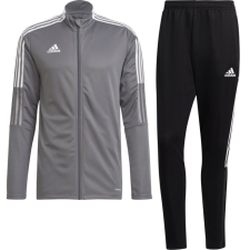 Adidas Tiro 21 Track férfi tréningruha, szürke/fekete, S férfi edzőruha