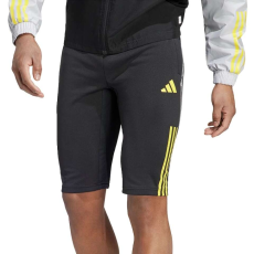 Adidas Tiro 23 Competition Training 1/2 férfi nadrág, fekete/neonsárga, 2XL
