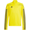 adidas Tiro 23 League edzőfelső sárga-fekete IC7880 140cm