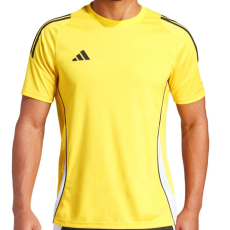 Adidas Tiro 24 edzőpóló férfiaknak, sárga, L