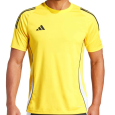 Adidas Tiro 24 edzőpóló férfiaknak, sárga, S