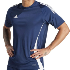 Adidas Tiro 24 tréning póló férfiaknak, sötétkék, S