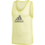 Adidas Training Bib nyakkendős férfi ing, sárga, M
