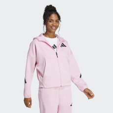 Adidas W Z.n.e. Fz JC5393 női kapucnis pulóver rózsaszín S