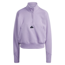 Adidas W Z.N.E. QZ IS3899 női lila M edzőpulóver női edzőruha