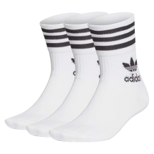 Adidas Zokni Adidas Mid Cut Crw Sck GD3575 Férfi Fehér M férfi zokni