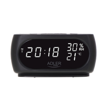 ADLER AD 1186 Clock - Ébresztőóra hőmérséklet- és páratartalom méréssel ébresztőóra