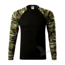 ADLER Camouflage LS póló unisex munkaruha
