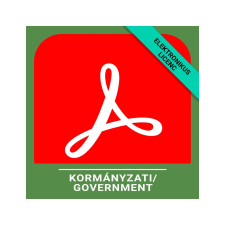 Adobe Acrobat Standard for teams - Kormányzati, Többnyelvű, Új előfizetés, 12 hónap multimédiás program