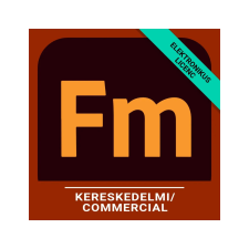 Adobe FrameMaker for teams - Üzleti, Többnyelvű, Új előfizetés, 12 hónap multimédiás program