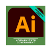 Adobe Illustrator for teams - Kormányzati, Többnyelvű, Új előfizetés, 12 hónap