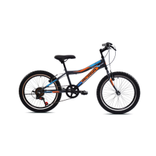  Adria Stinger 20&quot; gyerek kerékpár Grafit-Narancs gyermek kerékpár