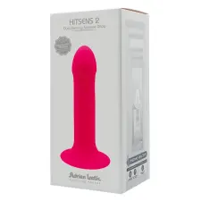 Adrien Lastic Hitsens 2 - alakítható, tapadótalpas, makkos dildó (pink) műpénisz, dildó