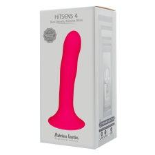 Adrien Lastic Hitsens 4 - alakítható, tapadótalpas hullámos dildó (pink) műpénisz, dildó