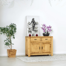  Adrienne fenyő komód – 2 ajtós, 2 fiókos bútor