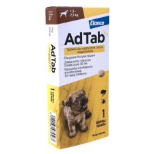 AdTab rágótabletta kutyák részére 1,3-2,5 kg vitamin, táplálékkiegészítő kutyáknak
