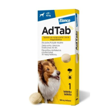 AdTab Rágótabletta Kutyák részére 22-45 kg 3db élősködő elleni készítmény kutyáknak