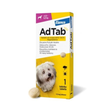 AdTab Rágótabletta Kutyák részére 2,5-5,5 kg 3db élősködő elleni készítmény kutyáknak