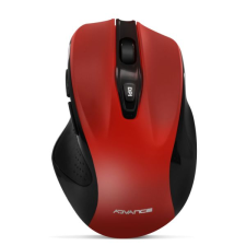 ADVANCE Shape 6D Wireless Ergonomikus Egér - Piros/Fekete (S-SHAPE-RE) egér