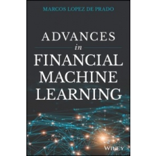 Advances in Financial Machine Learning – Marcos Lopez de Prado idegen nyelvű könyv
