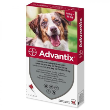 Advantix Advantix Spot On 10-25 kg 4 db élősködő elleni készítmény kutyáknak
