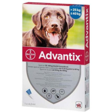 Advantix Advantix Spot On 25-40 kg 4 db élősködő elleni készítmény kutyáknak