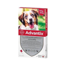  Advantix spot on 2,5 ml| 10-25 kg – 4 db élősködő elleni készítmény kutyáknak