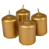  Adventi gyertya 4 db arany