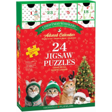 Adventi naptár puzzle: karácsonyi kutyák puzzle, kirakós