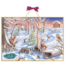 Adventskalender »Unsere Tiere im Winterwald« naptár, kalendárium