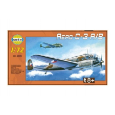Aero C-3 A/B repülőgépmodell 1:72 méretarányban kreatív és készségfejlesztő