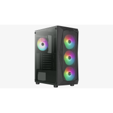 Aerocool Falcon Akril Számítógépház - Fekete számítógép ház