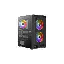Aerocool Graphite V2 Számítógépház - Fekete (AEROPGSGRAPHITE-G-BK) számítógép ház
