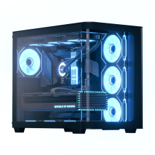 Aerocool P500C fekete számítógép ház