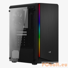 Aerocool Rift RGB Window Black számítógép ház