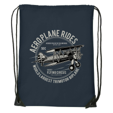 Aeroplane rides - Sport táska navy kék tornazsák
