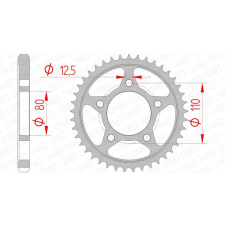 AFAM acél standard hátsó lánckerék 10605 - 530 egyéb motorkerékpár alkatrész