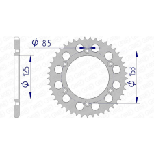 AFAM Alumínium Ultra-Könnyű Hátsó Láncszem 11212 - 520 egyéb motorkerékpár alkatrész