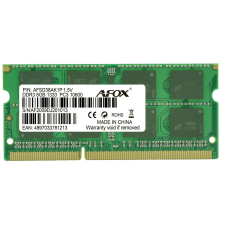 AFOX 8GB /1333 DDR3 Notebook RAM (AFSD38AK1L) memória (ram)