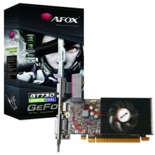 AFOX Geforce GT730 1GB DDR3 64Bit DVI HDMI VGA LP Fan 	AF730-1024D3L7-V1 videókártya