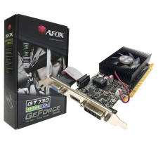 AFOX Geforce GT 730 4GB DDR3 Low Profile Videokártya (AF730-4096D3L5) videókártya