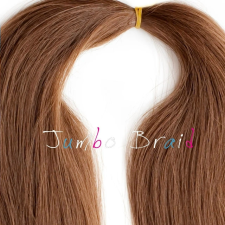 Afro Line Afro műhaj Jumbo Braid 120cm, 80gr - Középbarna  10 póthaj